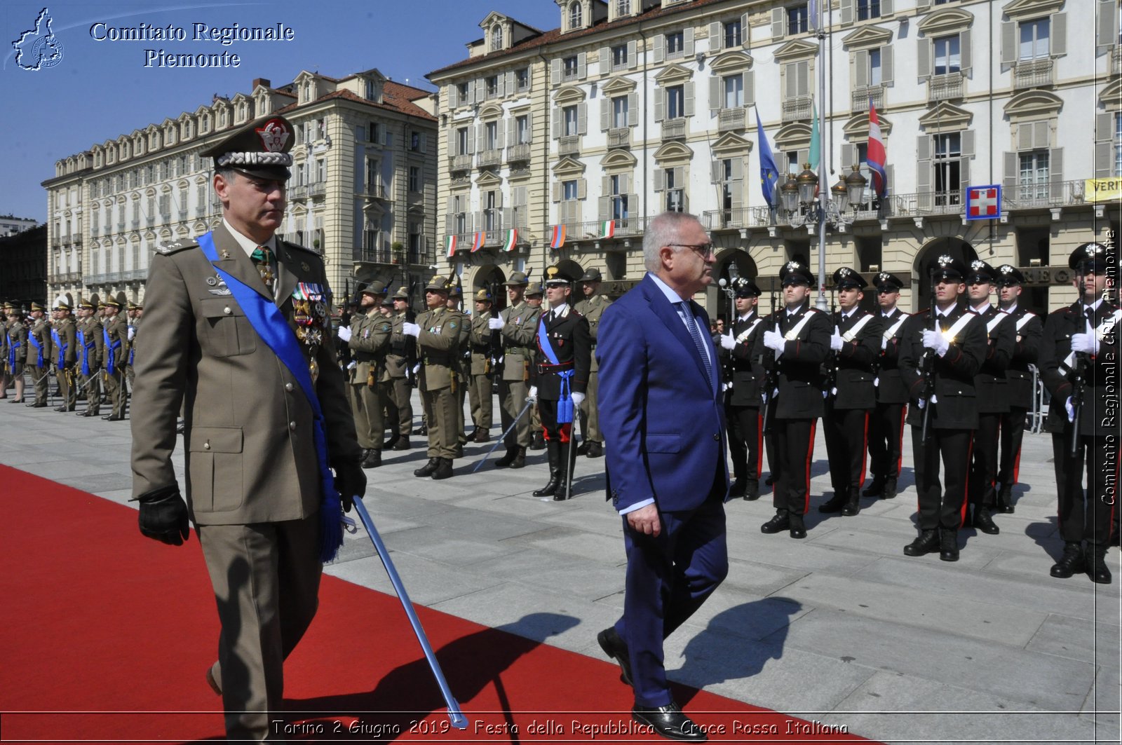 Torino 2 Giugno 2019 - Festa della Repubblica - Croce Rossa Italiana - Comitato Regionale del Piemonte