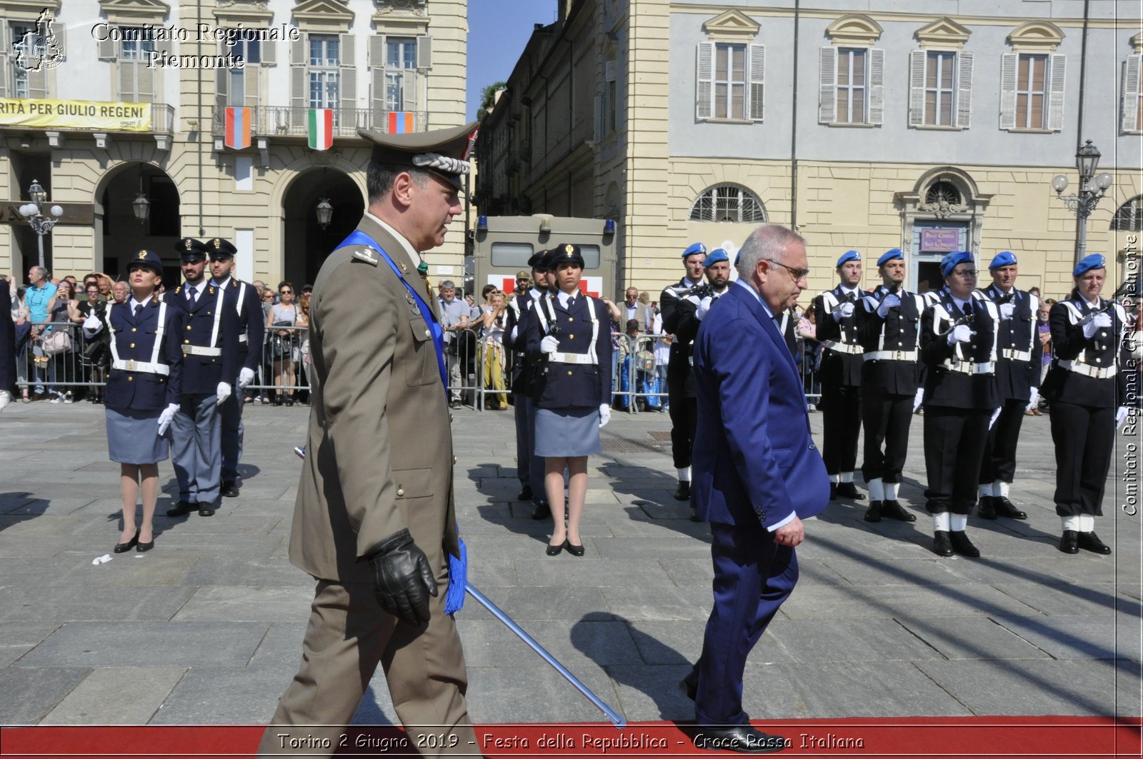 Torino 2 Giugno 2019 - Festa della Repubblica - Croce Rossa Italiana - Comitato Regionale del Piemonte