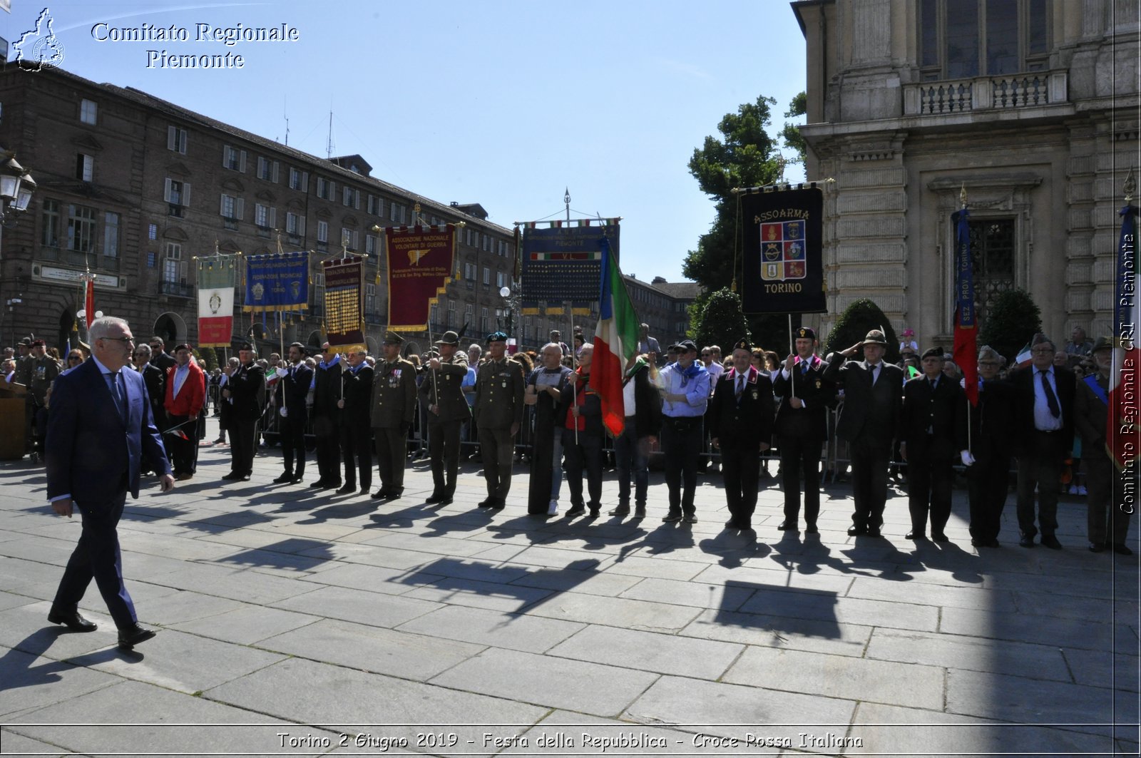 Torino 2 Giugno 2019 - Festa della Repubblica - Croce Rossa Italiana - Comitato Regionale del Piemonte