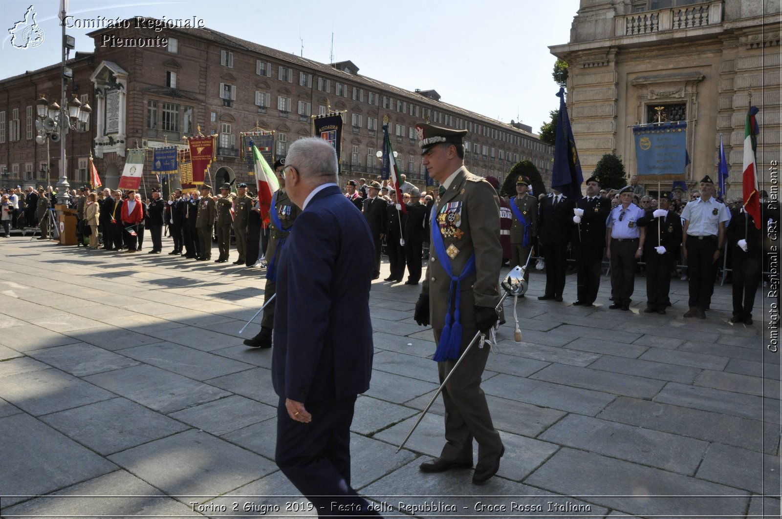 Torino 2 Giugno 2019 - Festa della Repubblica - Croce Rossa Italiana - Comitato Regionale del Piemonte