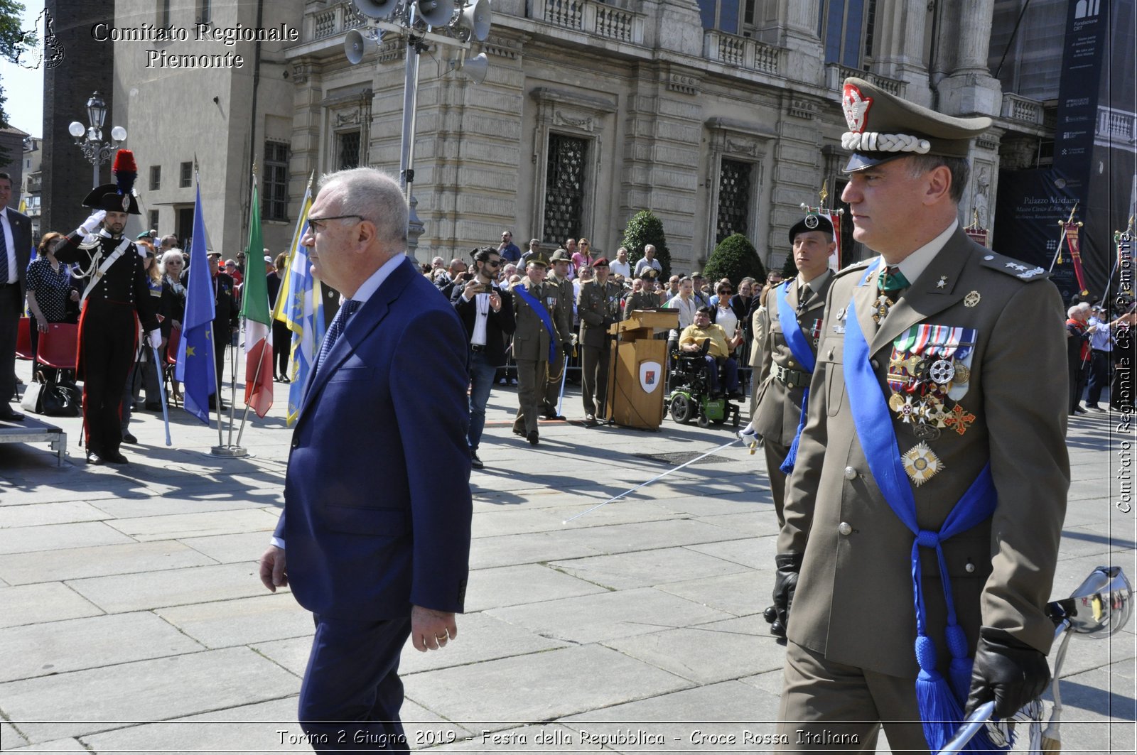 Torino 2 Giugno 2019 - Festa della Repubblica - Croce Rossa Italiana - Comitato Regionale del Piemonte