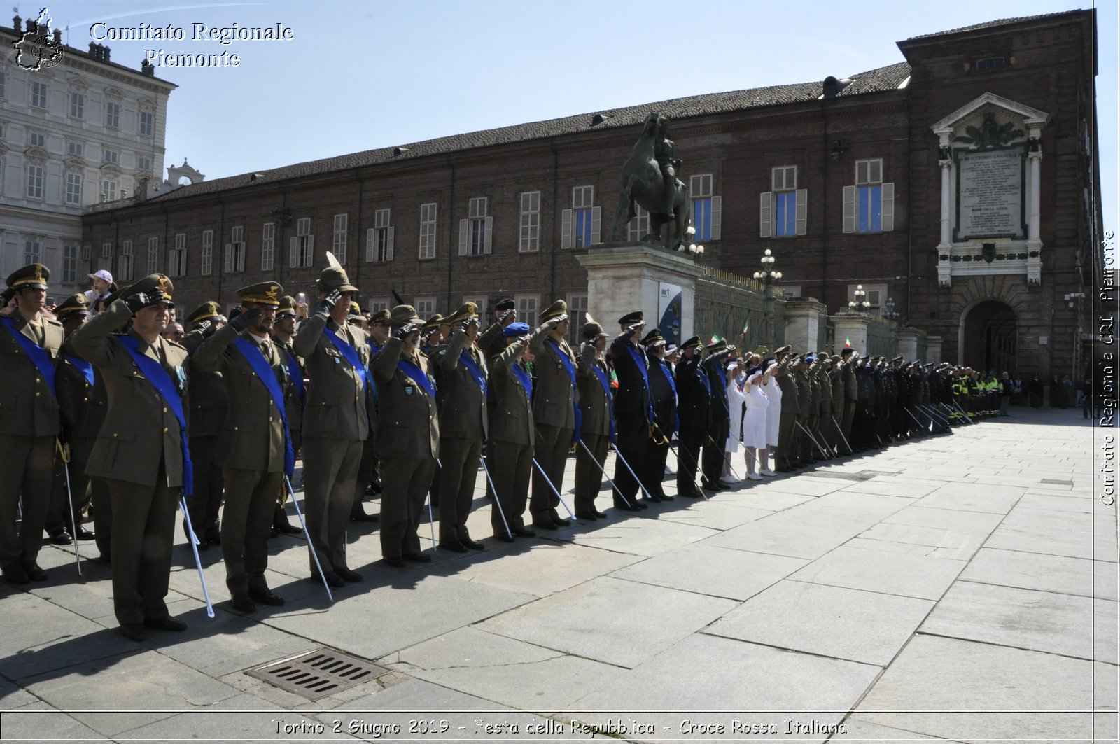 Torino 2 Giugno 2019 - Festa della Repubblica - Croce Rossa Italiana - Comitato Regionale del Piemonte