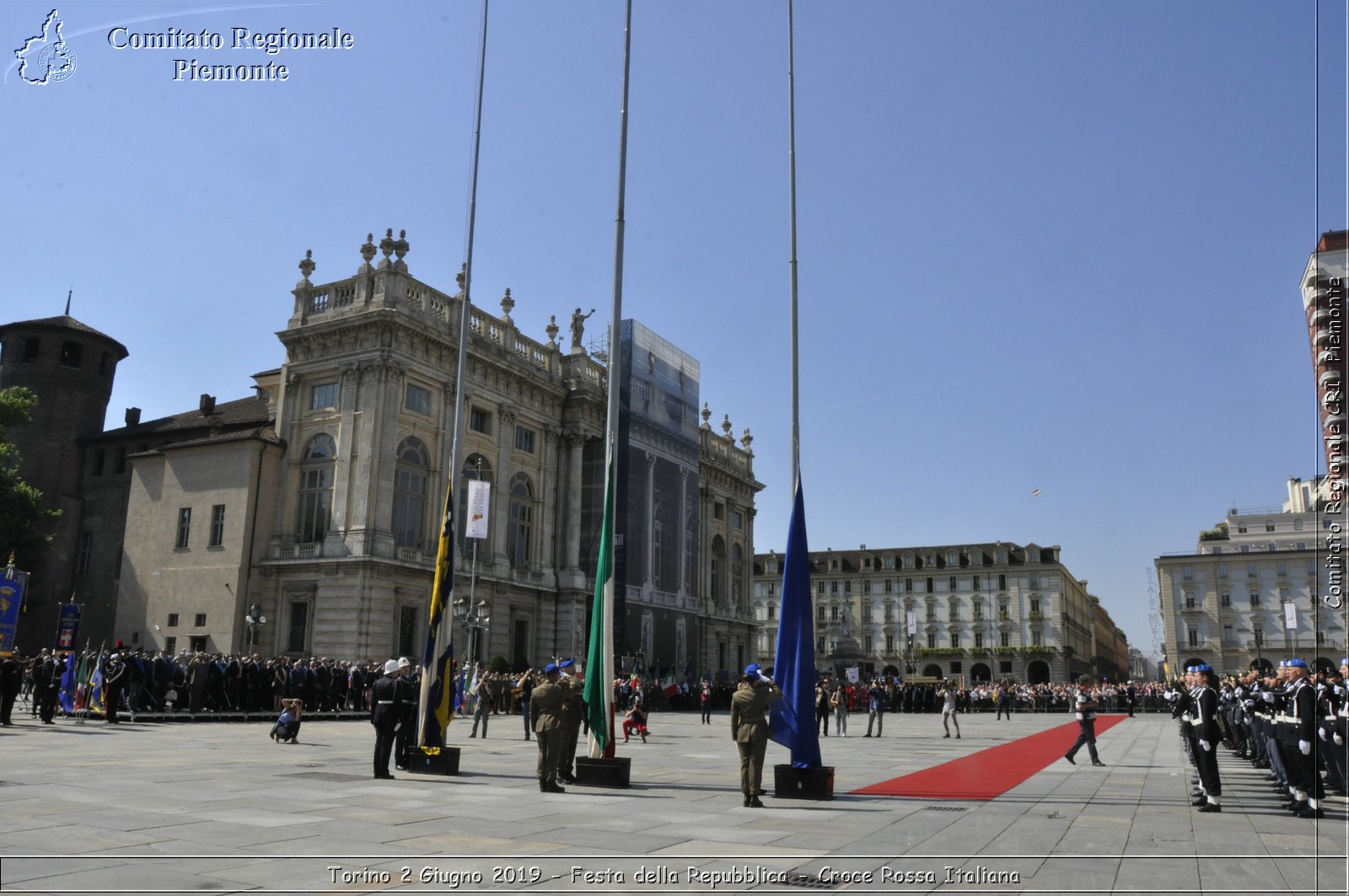 Torino 2 Giugno 2019 - Festa della Repubblica - Croce Rossa Italiana - Comitato Regionale del Piemonte