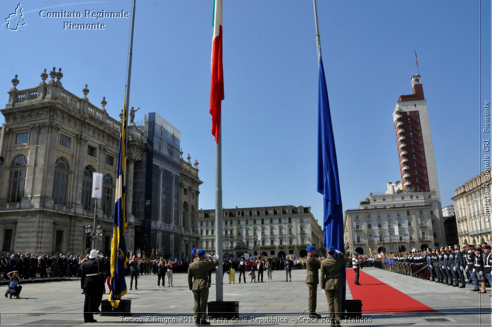 Torino 2 Giugno 2019 - Festa della Repubblica - Croce Rossa Italiana - Comitato Regionale del Piemonte