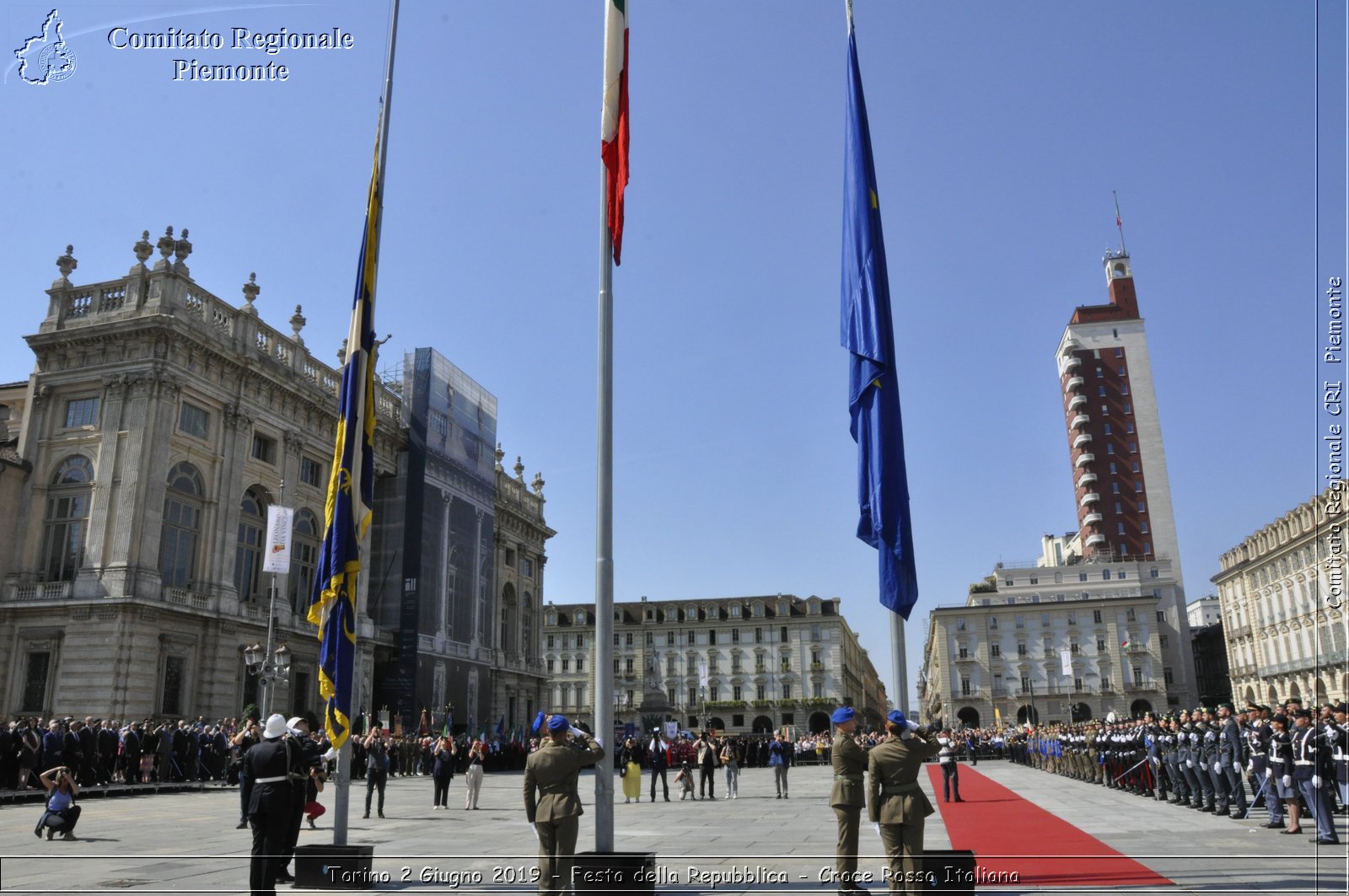 Torino 2 Giugno 2019 - Festa della Repubblica - Croce Rossa Italiana - Comitato Regionale del Piemonte