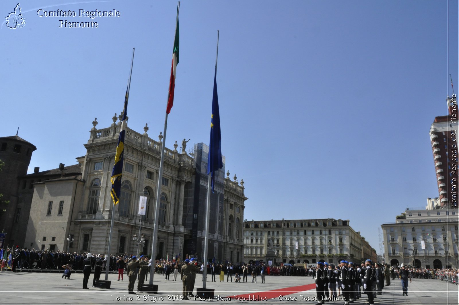 Torino 2 Giugno 2019 - Festa della Repubblica - Croce Rossa Italiana - Comitato Regionale del Piemonte