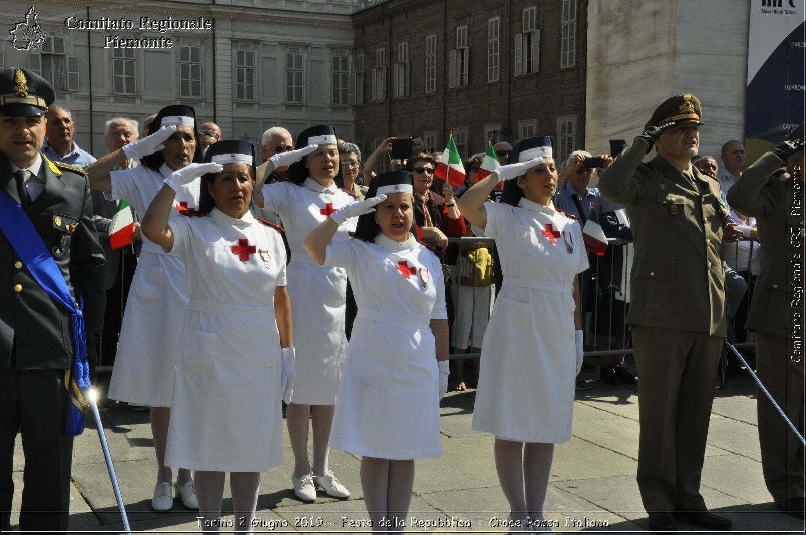 Torino 2 Giugno 2019 - Festa della Repubblica - Croce Rossa Italiana - Comitato Regionale del Piemonte