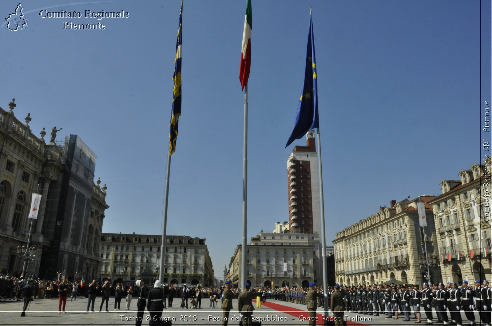 Torino 2 Giugno 2019 - Festa della Repubblica - Croce Rossa Italiana - Comitato Regionale del Piemonte