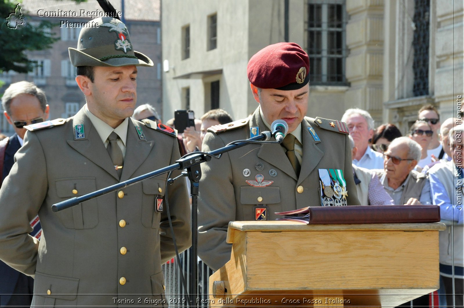 Torino 2 Giugno 2019 - Festa della Repubblica - Croce Rossa Italiana - Comitato Regionale del Piemonte