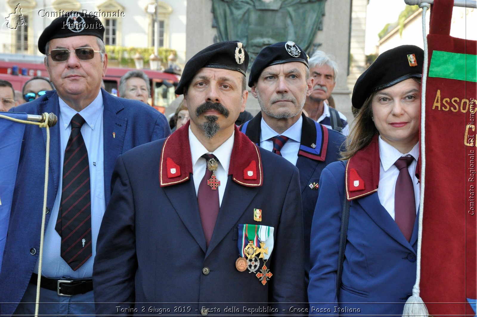 Torino 2 Giugno 2019 - Festa della Repubblica - Croce Rossa Italiana - Comitato Regionale del Piemonte