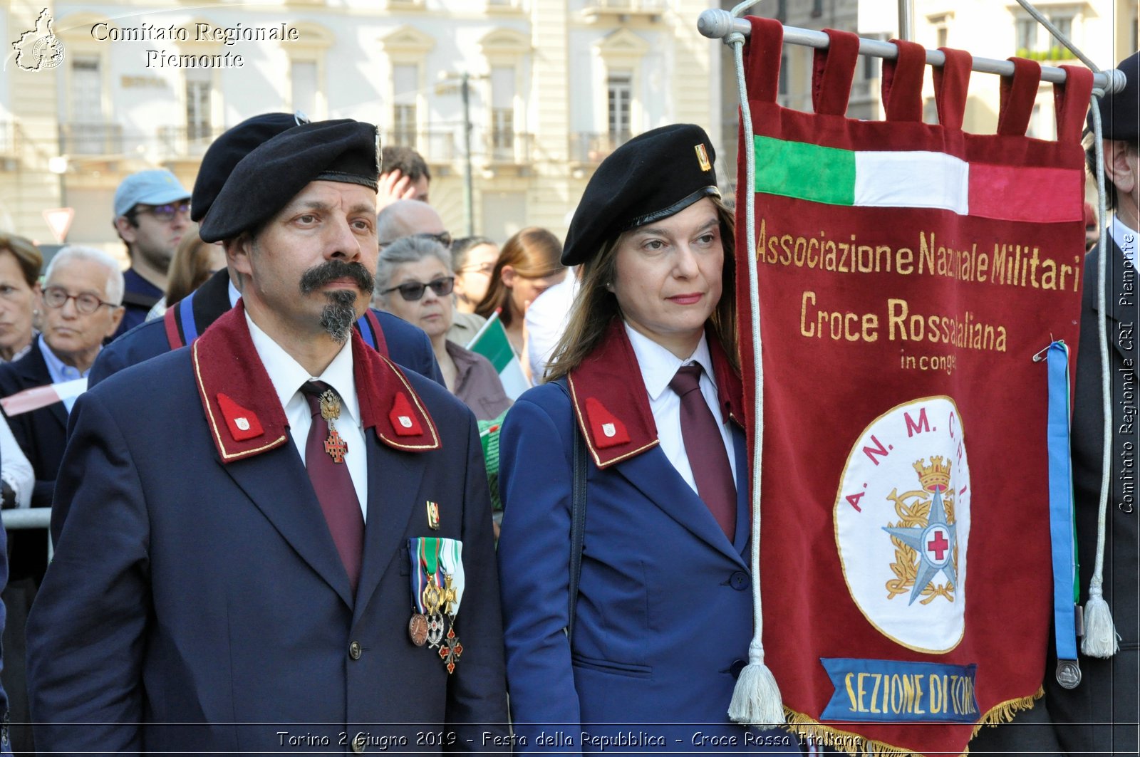 Torino 2 Giugno 2019 - Festa della Repubblica - Croce Rossa Italiana - Comitato Regionale del Piemonte