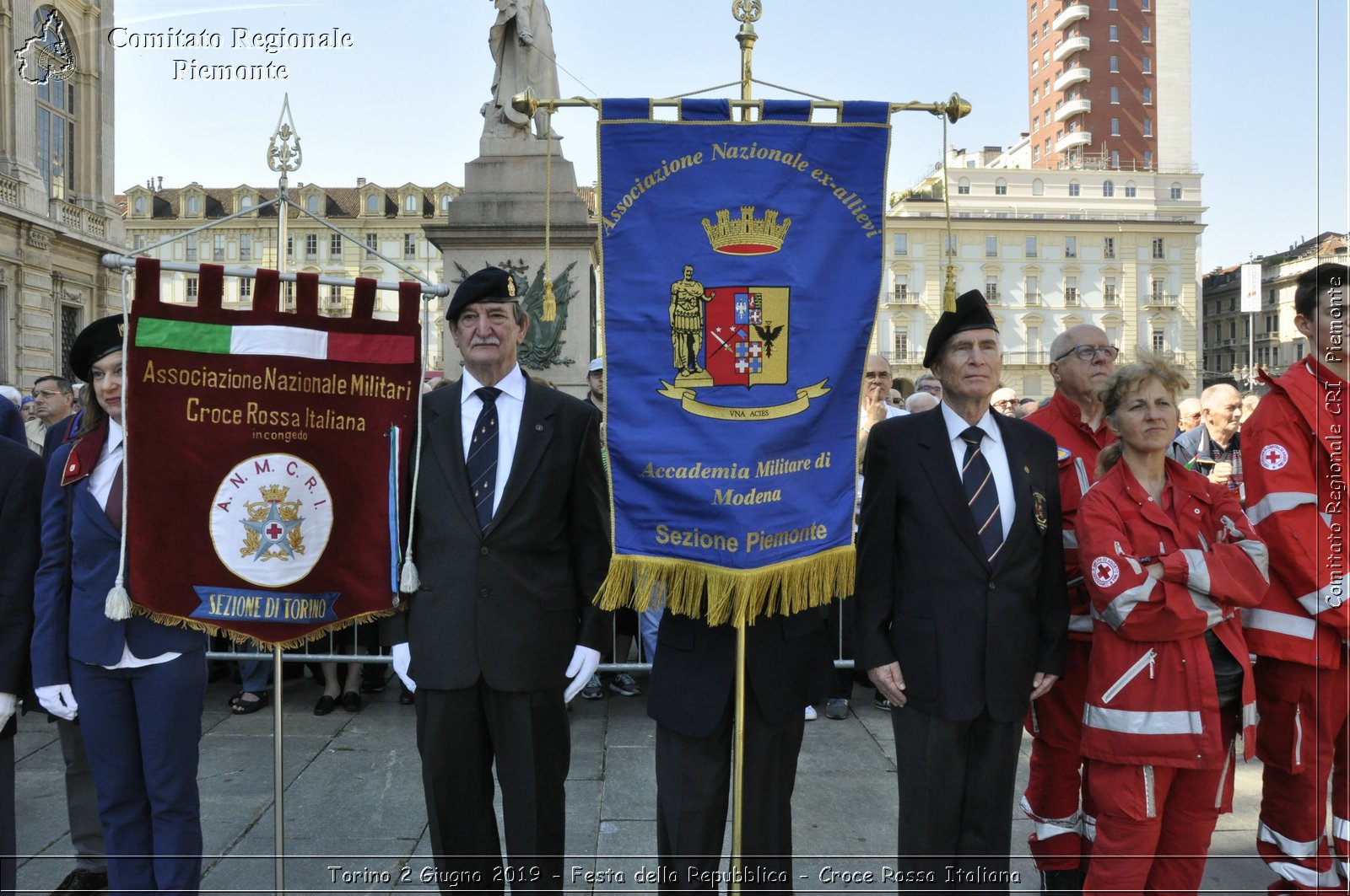 Torino 2 Giugno 2019 - Festa della Repubblica - Croce Rossa Italiana - Comitato Regionale del Piemonte