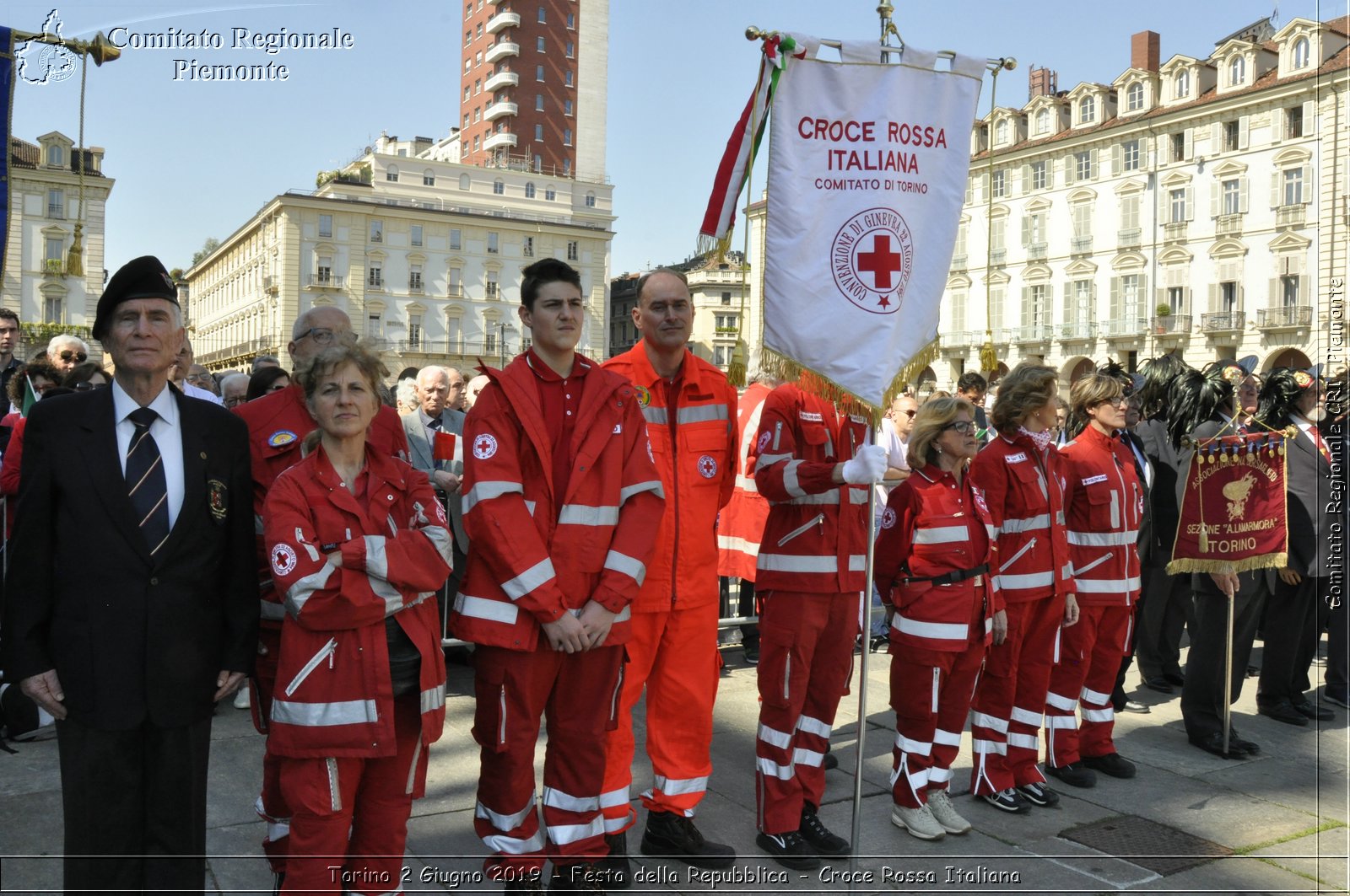 Torino 2 Giugno 2019 - Festa della Repubblica - Croce Rossa Italiana - Comitato Regionale del Piemonte