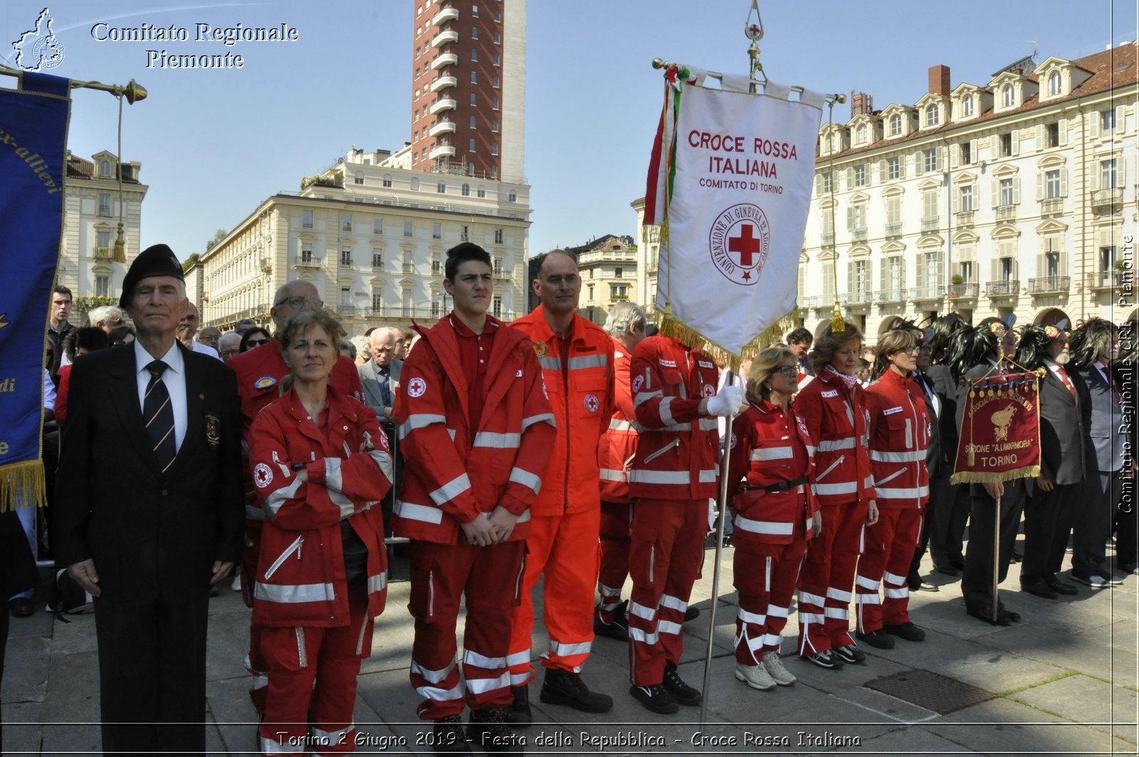 Torino 2 Giugno 2019 - Festa della Repubblica - Croce Rossa Italiana - Comitato Regionale del Piemonte