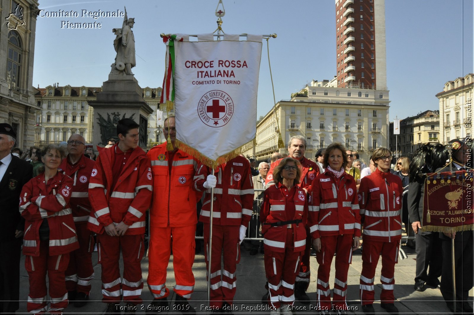 Torino 2 Giugno 2019 - Festa della Repubblica - Croce Rossa Italiana - Comitato Regionale del Piemonte