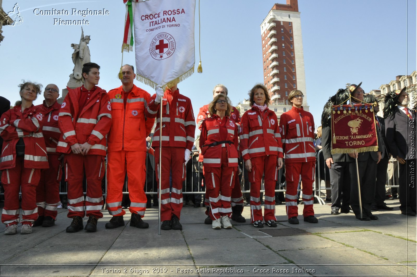 Torino 2 Giugno 2019 - Festa della Repubblica - Croce Rossa Italiana - Comitato Regionale del Piemonte