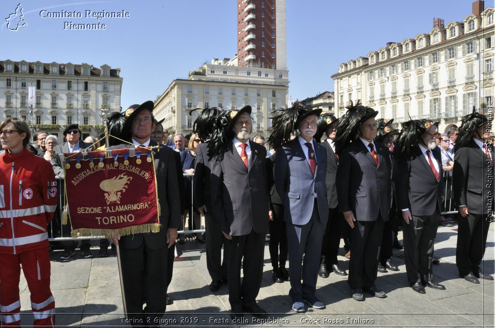 Torino 2 Giugno 2019 - Festa della Repubblica - Croce Rossa Italiana - Comitato Regionale del Piemonte