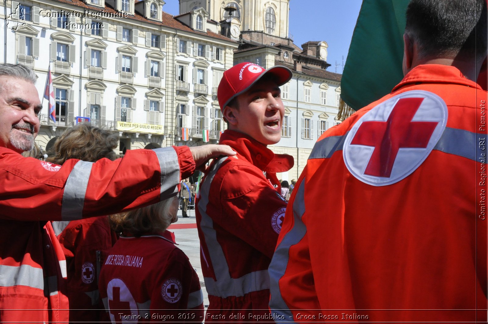 Torino 2 Giugno 2019 - Festa della Repubblica - Croce Rossa Italiana - Comitato Regionale del Piemonte