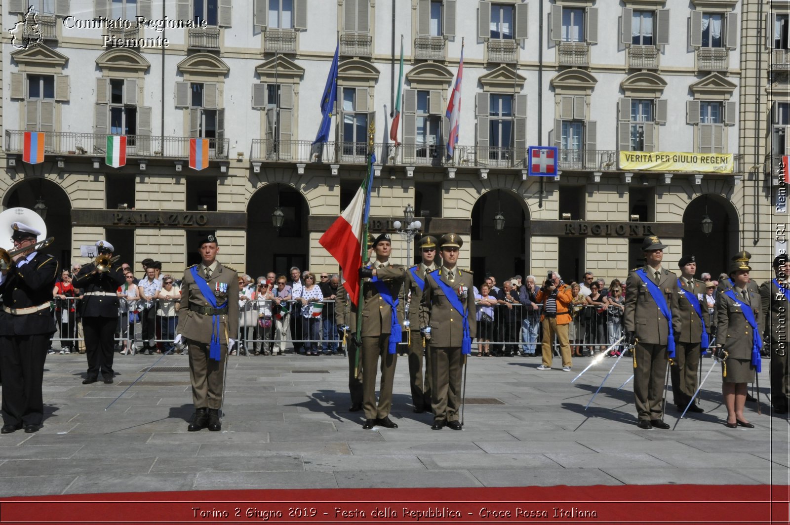 Torino 2 Giugno 2019 - Festa della Repubblica - Croce Rossa Italiana - Comitato Regionale del Piemonte