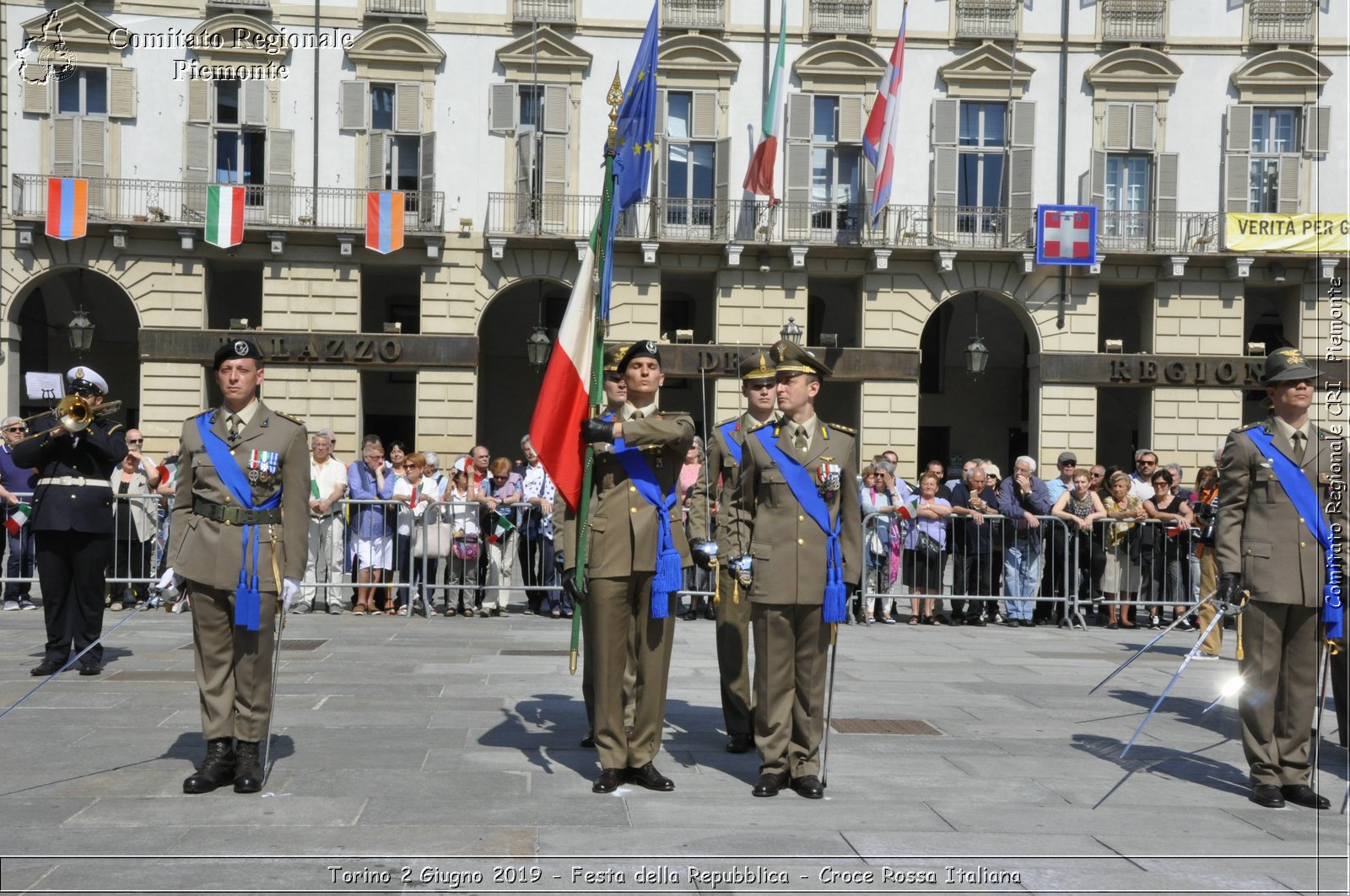 Torino 2 Giugno 2019 - Festa della Repubblica - Croce Rossa Italiana - Comitato Regionale del Piemonte