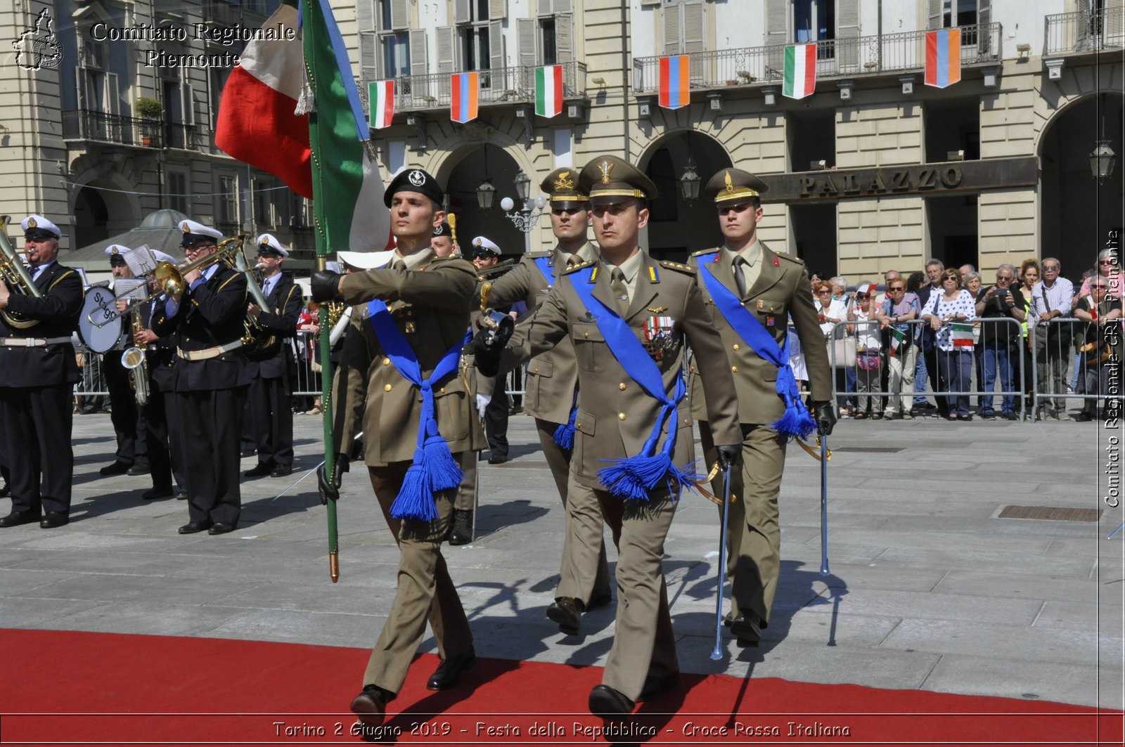 Torino 2 Giugno 2019 - Festa della Repubblica - Croce Rossa Italiana - Comitato Regionale del Piemonte