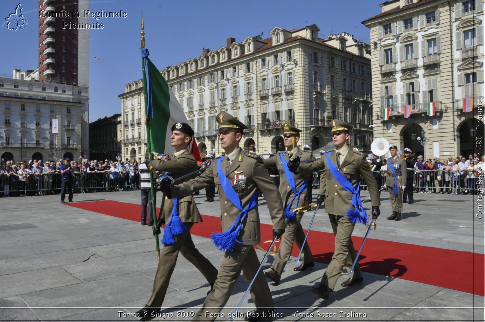 Torino 2 Giugno 2019 - Festa della Repubblica - Croce Rossa Italiana - Comitato Regionale del Piemonte