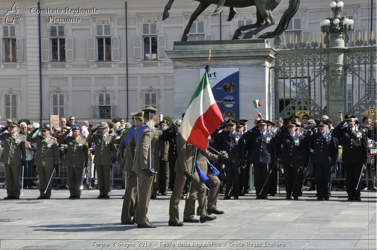 Torino 2 Giugno 2019 - Festa della Repubblica - Croce Rossa Italiana - Comitato Regionale del Piemonte