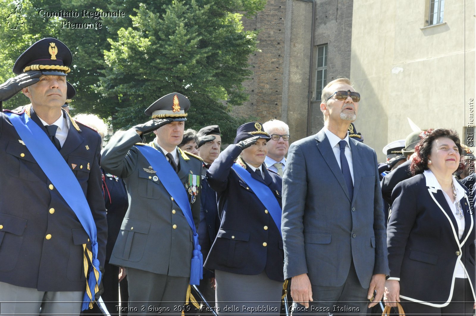 Torino 2 Giugno 2019 - Festa della Repubblica - Croce Rossa Italiana - Comitato Regionale del Piemonte