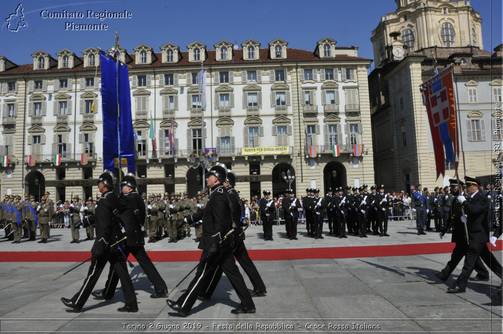 Torino 2 Giugno 2019 - Festa della Repubblica - Croce Rossa Italiana - Comitato Regionale del Piemonte