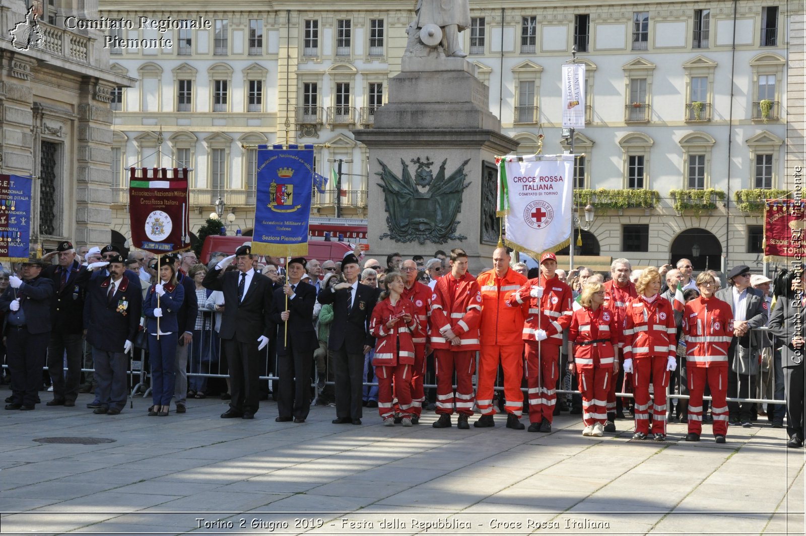 Torino 2 Giugno 2019 - Festa della Repubblica - Croce Rossa Italiana - Comitato Regionale del Piemonte