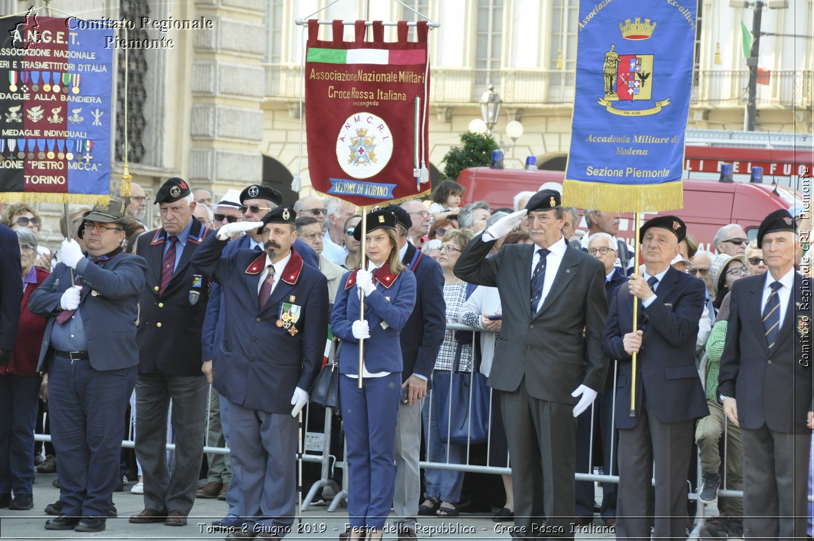 Torino 2 Giugno 2019 - Festa della Repubblica - Croce Rossa Italiana - Comitato Regionale del Piemonte