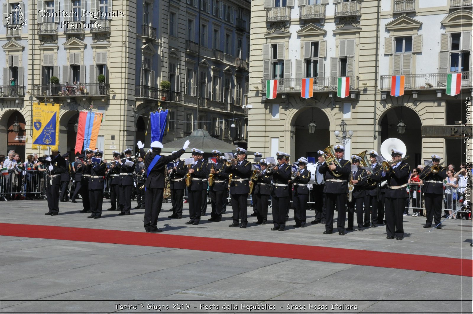 Torino 2 Giugno 2019 - Festa della Repubblica - Croce Rossa Italiana - Comitato Regionale del Piemonte