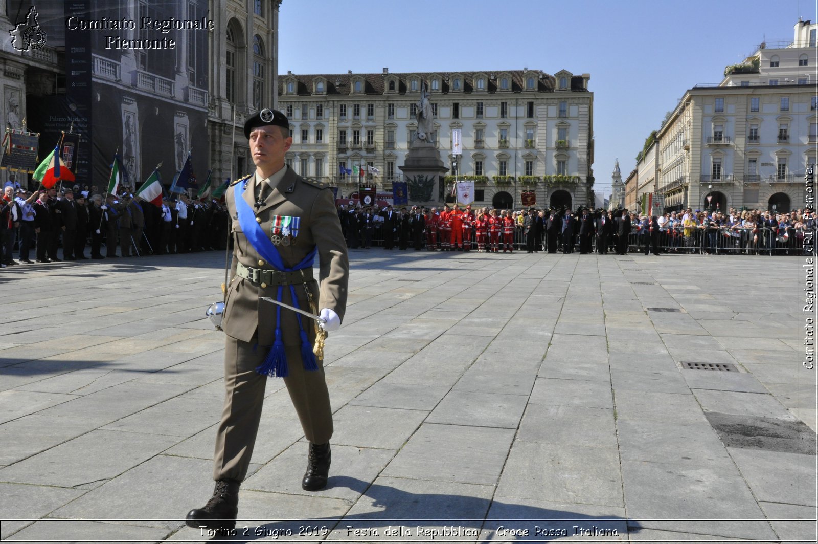 Torino 2 Giugno 2019 - Festa della Repubblica - Croce Rossa Italiana - Comitato Regionale del Piemonte