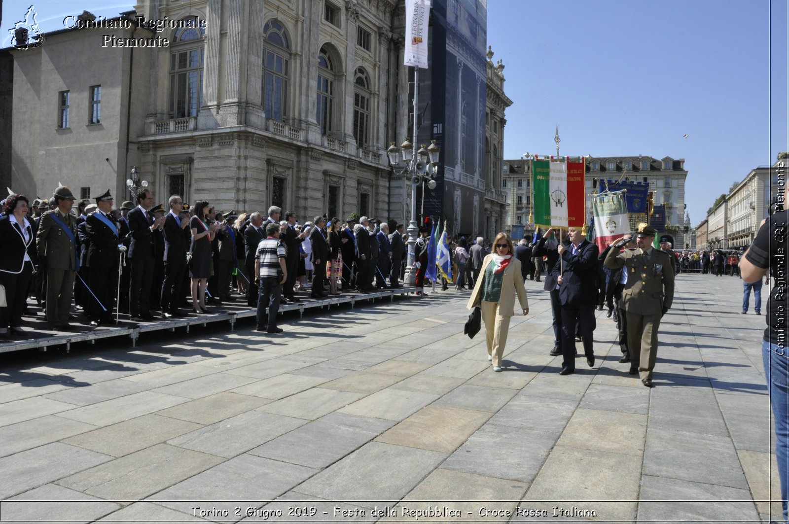 Torino 2 Giugno 2019 - Festa della Repubblica - Croce Rossa Italiana - Comitato Regionale del Piemonte