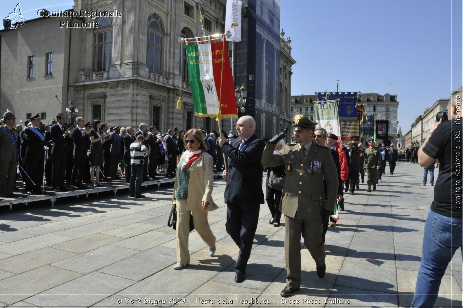 Torino 2 Giugno 2019 - Festa della Repubblica - Croce Rossa Italiana - Comitato Regionale del Piemonte