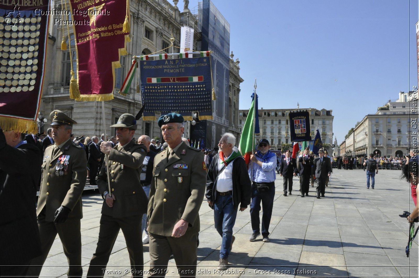 Torino 2 Giugno 2019 - Festa della Repubblica - Croce Rossa Italiana - Comitato Regionale del Piemonte