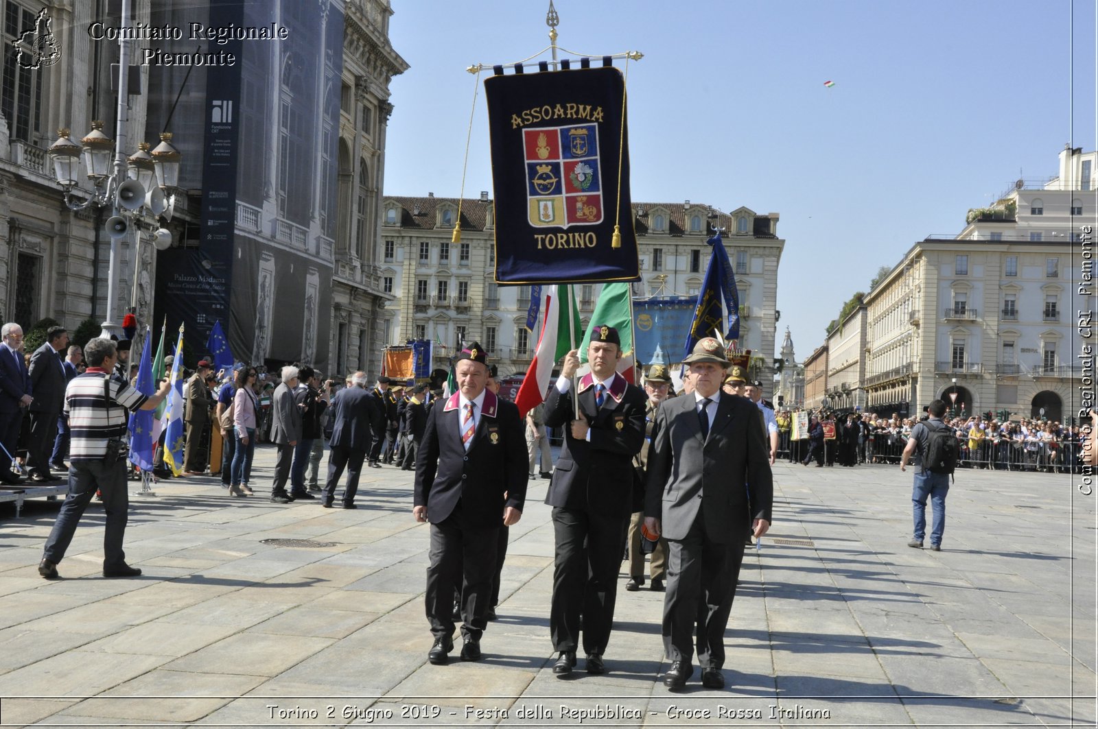 Torino 2 Giugno 2019 - Festa della Repubblica - Croce Rossa Italiana - Comitato Regionale del Piemonte