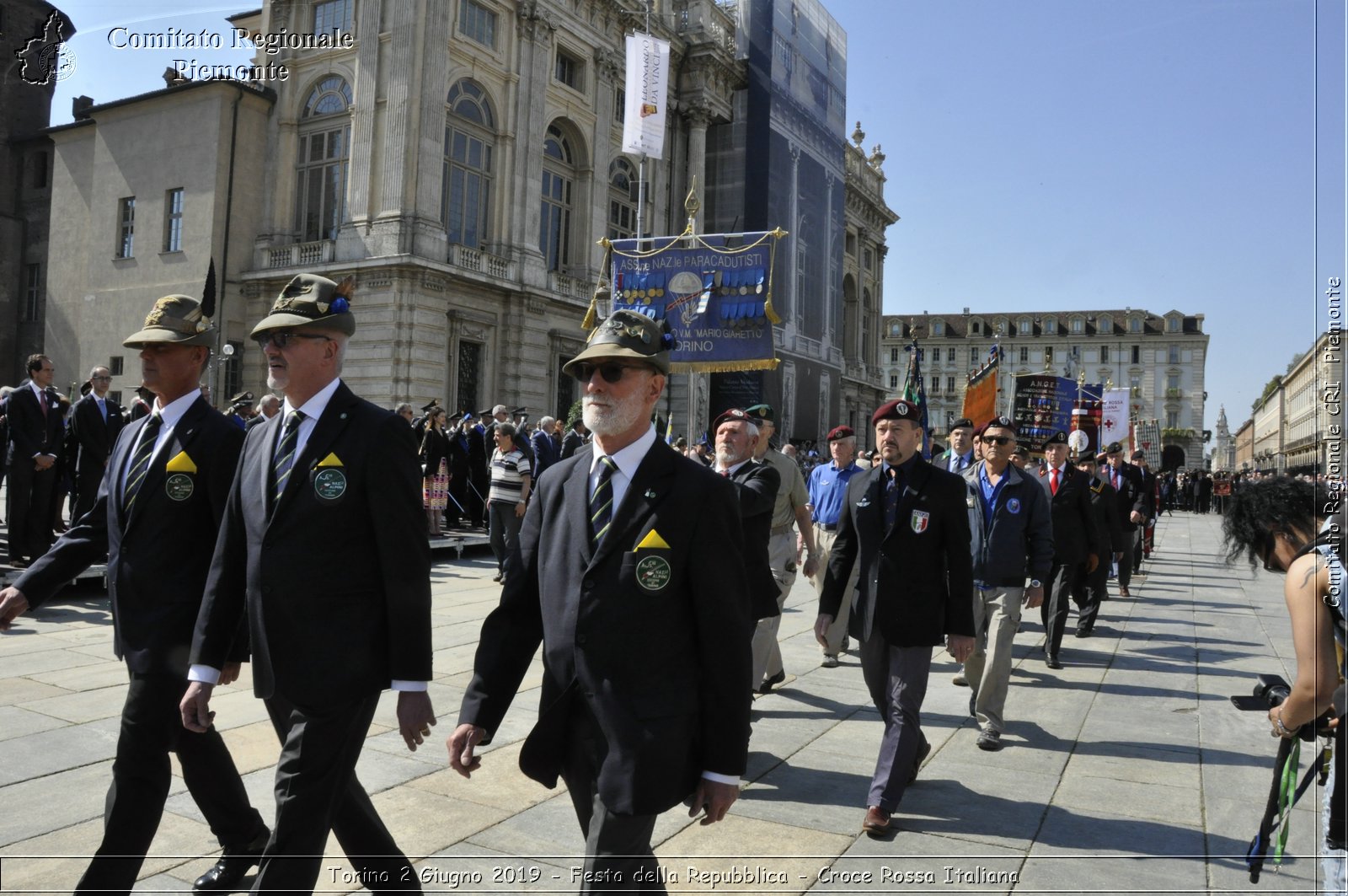 Torino 2 Giugno 2019 - Festa della Repubblica - Croce Rossa Italiana - Comitato Regionale del Piemonte