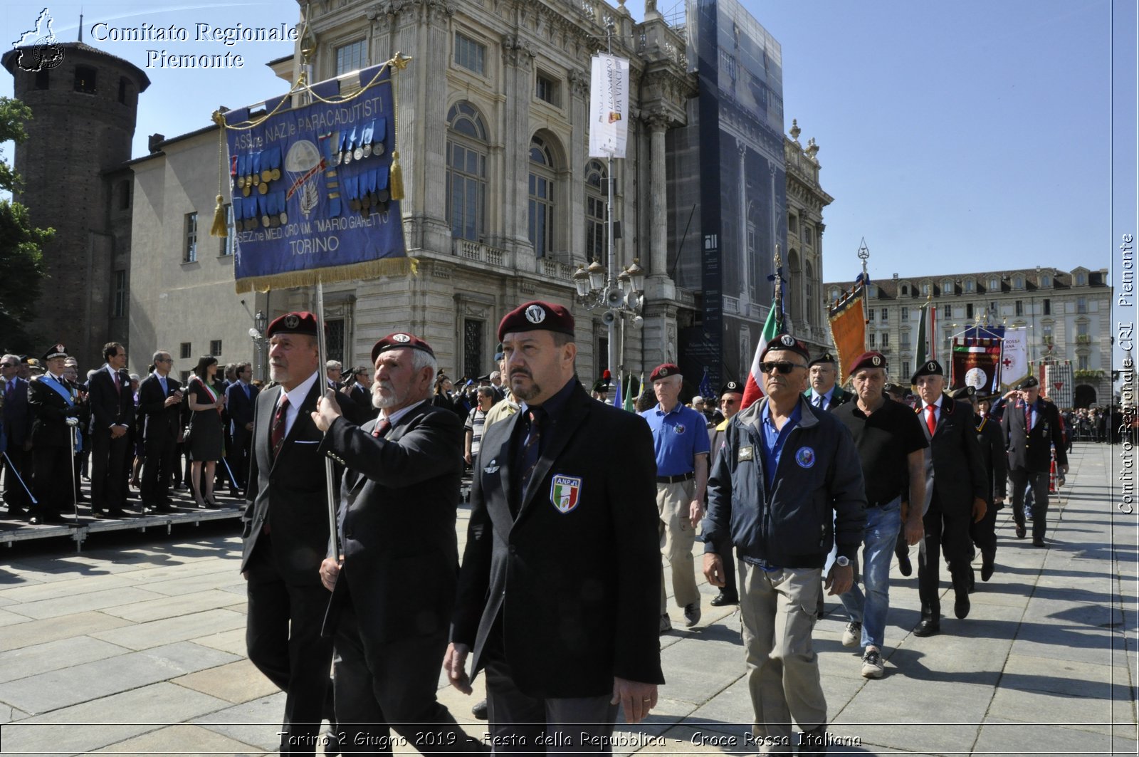 Torino 2 Giugno 2019 - Festa della Repubblica - Croce Rossa Italiana - Comitato Regionale del Piemonte