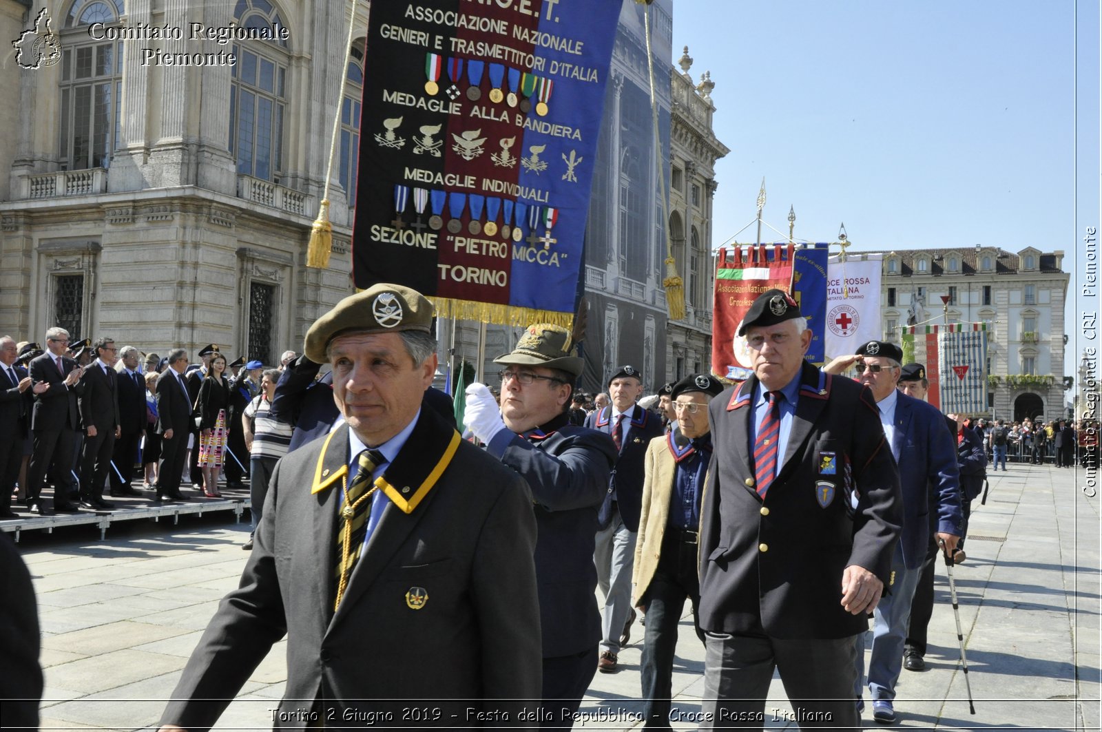 Torino 2 Giugno 2019 - Festa della Repubblica - Croce Rossa Italiana - Comitato Regionale del Piemonte