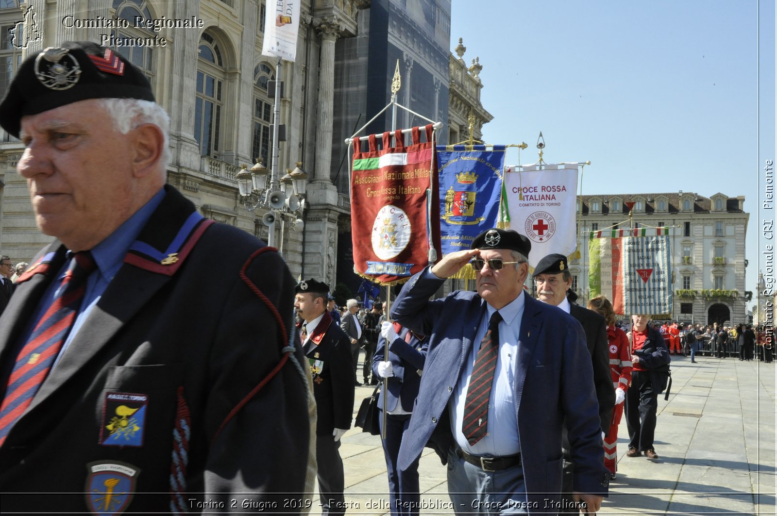 Torino 2 Giugno 2019 - Festa della Repubblica - Croce Rossa Italiana - Comitato Regionale del Piemonte