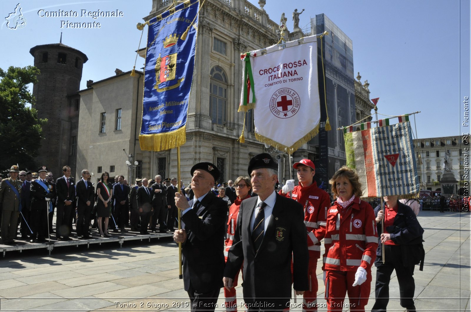 Torino 2 Giugno 2019 - Festa della Repubblica - Croce Rossa Italiana - Comitato Regionale del Piemonte