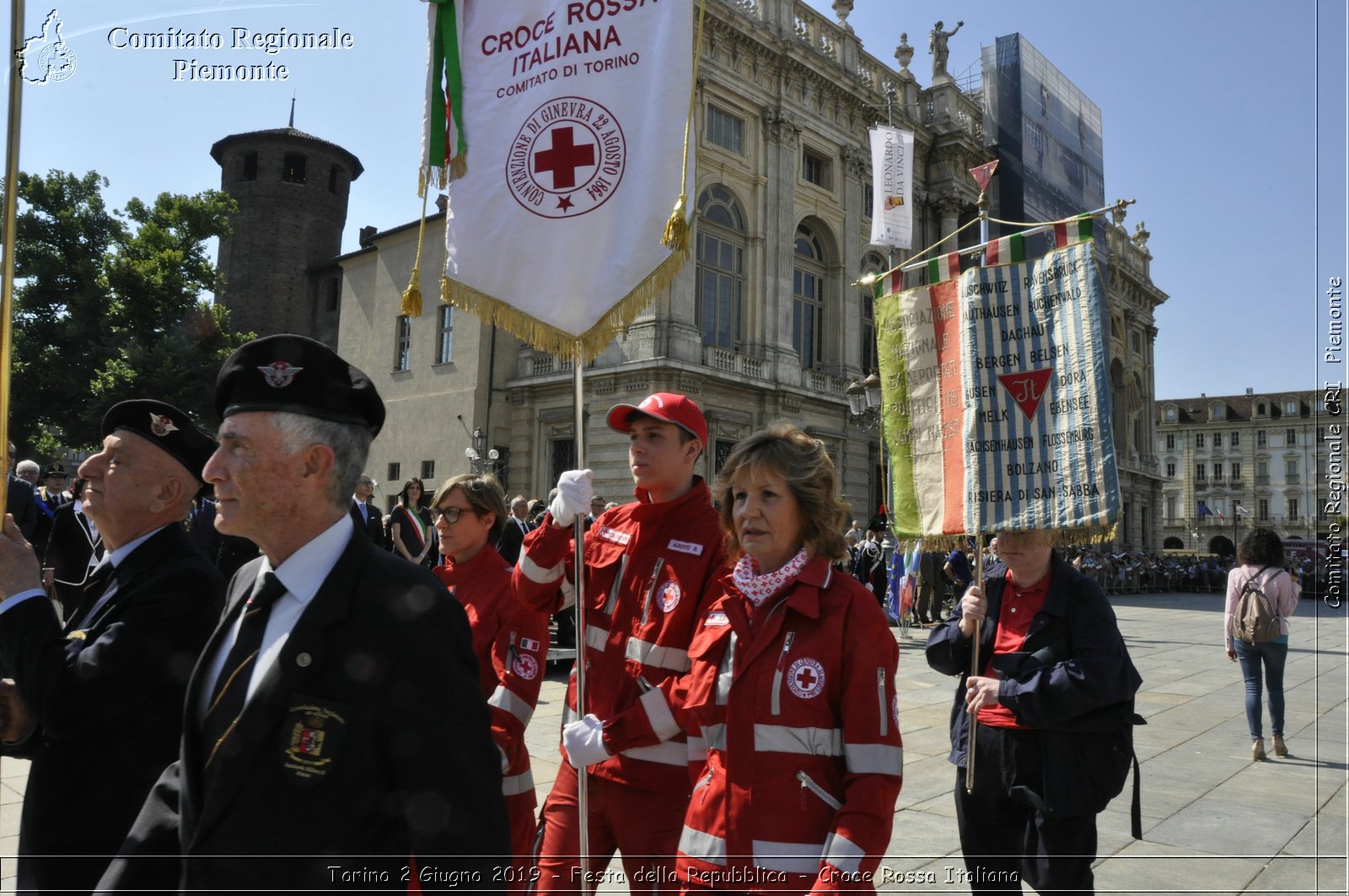 Torino 2 Giugno 2019 - Festa della Repubblica - Croce Rossa Italiana - Comitato Regionale del Piemonte