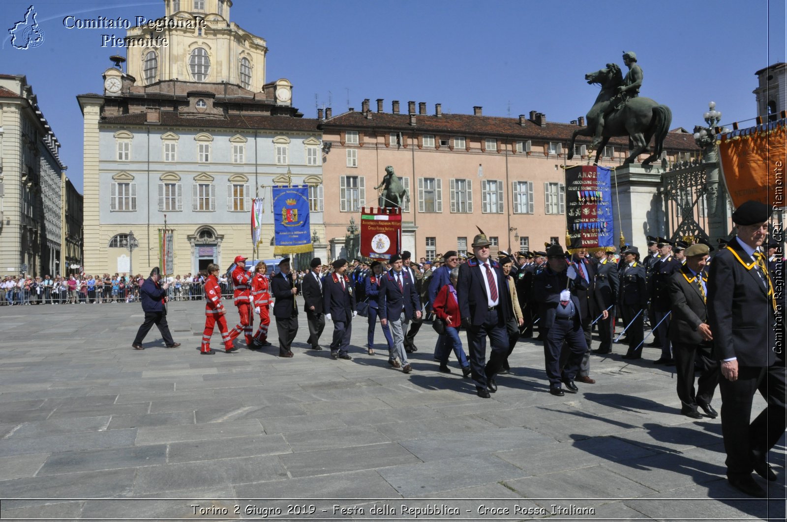 Torino 2 Giugno 2019 - Festa della Repubblica - Croce Rossa Italiana - Comitato Regionale del Piemonte