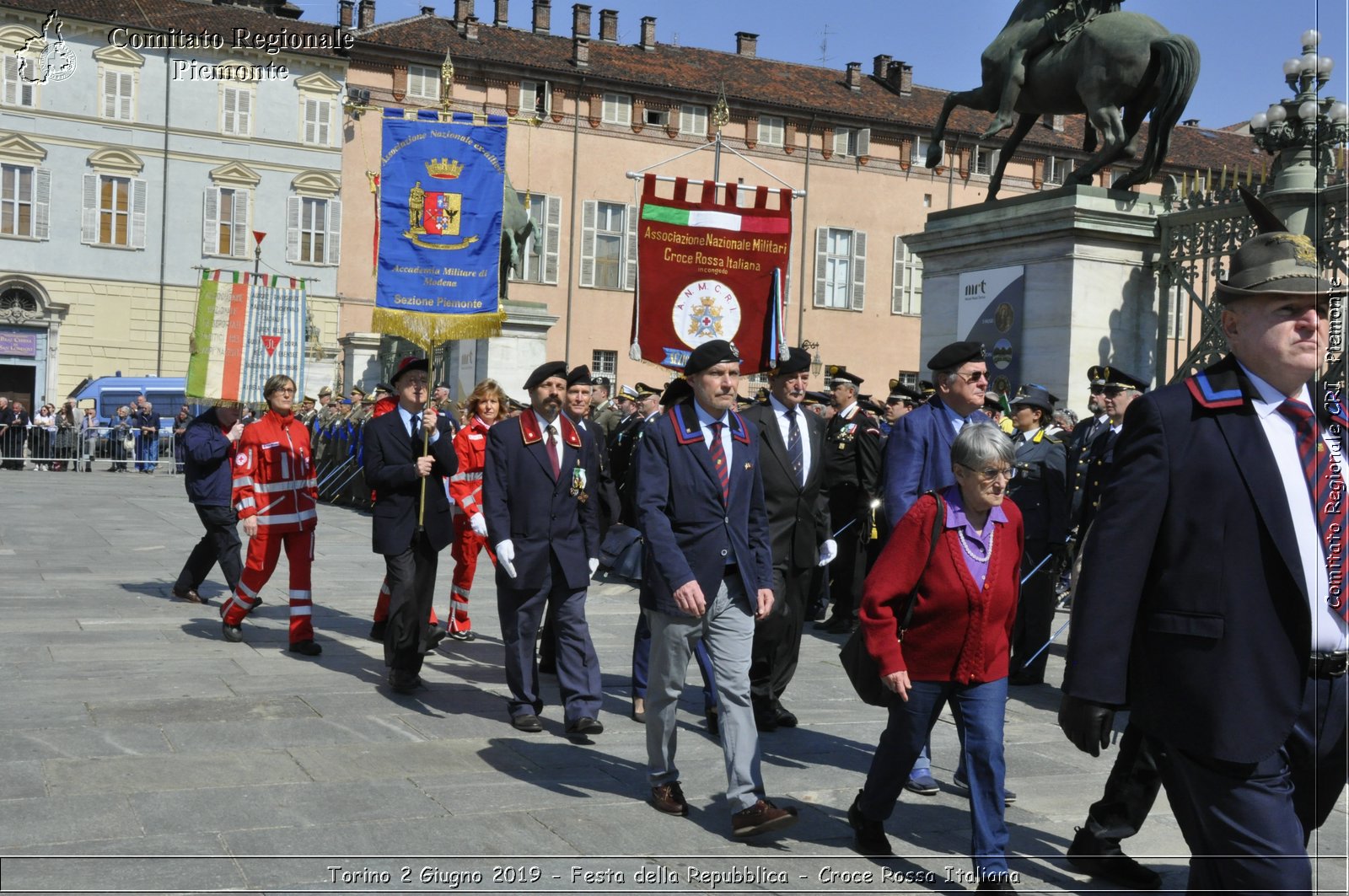 Torino 2 Giugno 2019 - Festa della Repubblica - Croce Rossa Italiana - Comitato Regionale del Piemonte