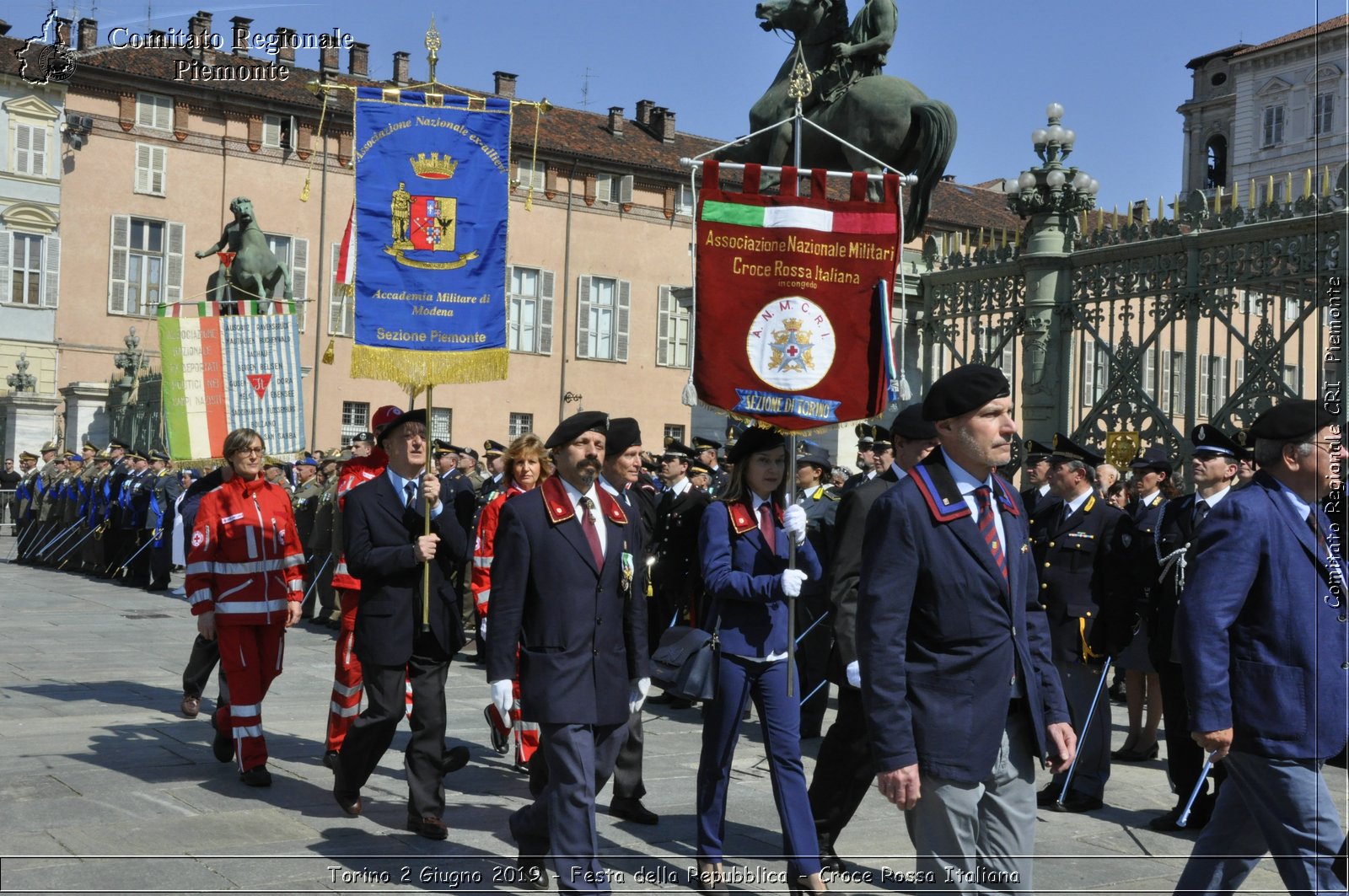 Torino 2 Giugno 2019 - Festa della Repubblica - Croce Rossa Italiana - Comitato Regionale del Piemonte