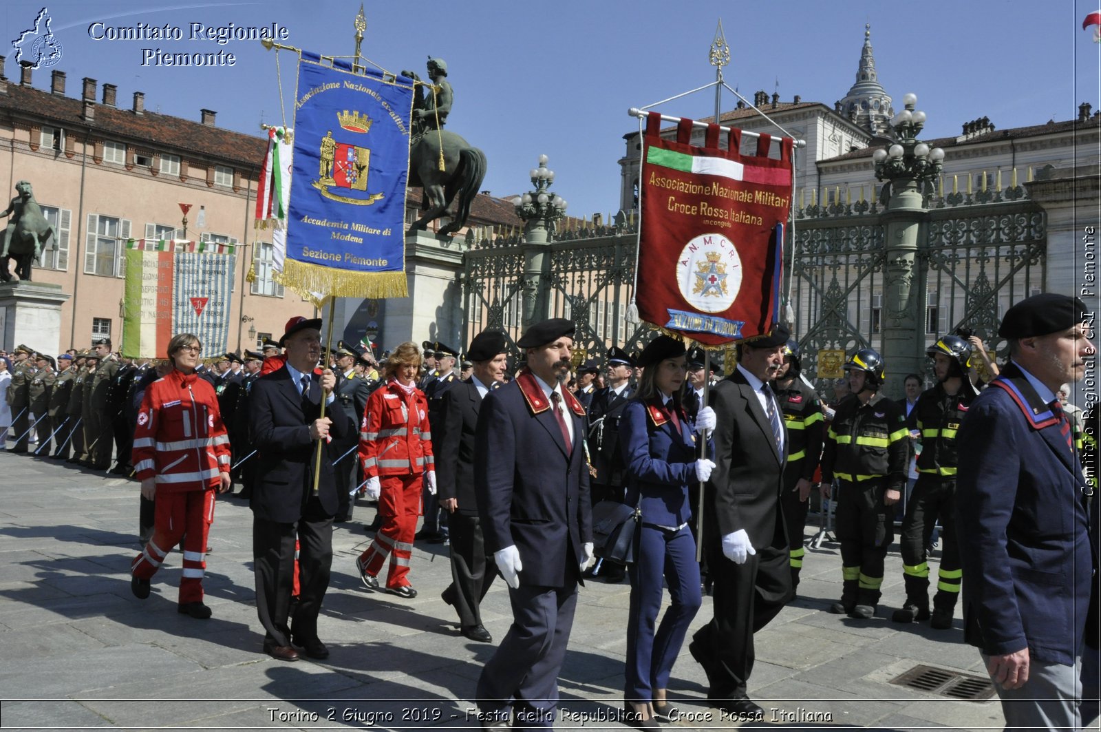 Torino 2 Giugno 2019 - Festa della Repubblica - Croce Rossa Italiana - Comitato Regionale del Piemonte