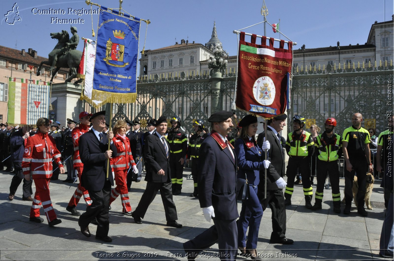 Torino 2 Giugno 2019 - Festa della Repubblica - Croce Rossa Italiana - Comitato Regionale del Piemonte