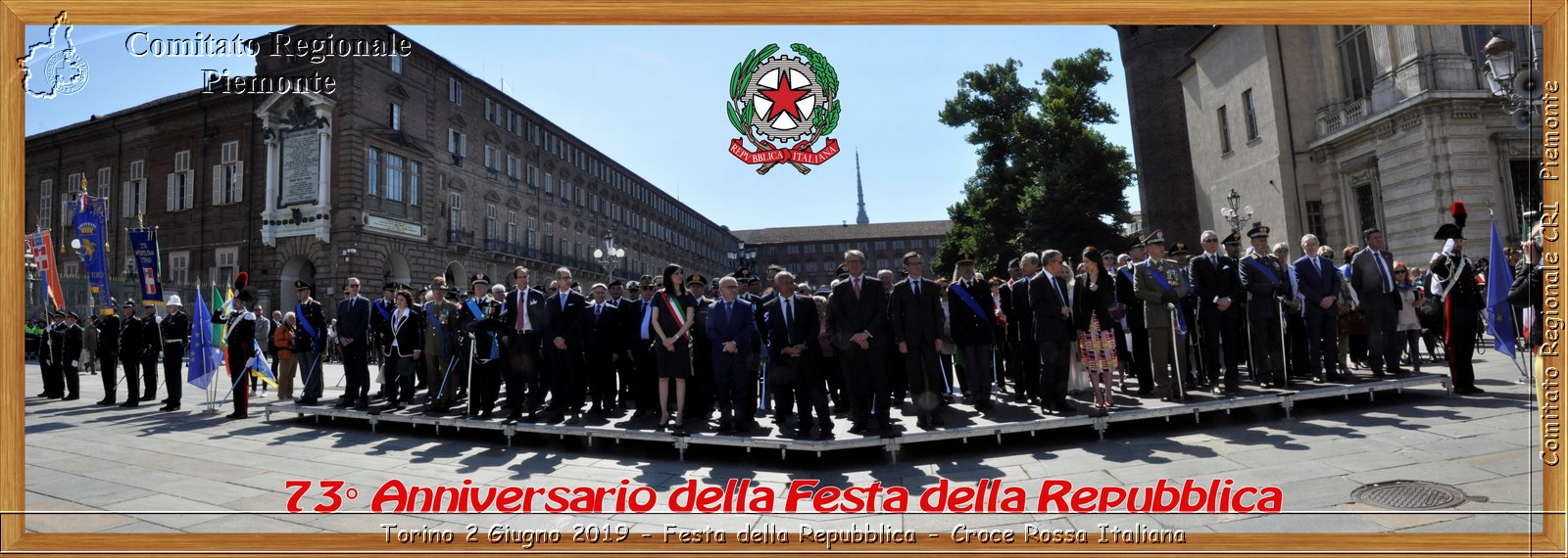 Torino 2 Giugno 2019 - Festa della Repubblica - Croce Rossa Italiana - Comitato Regionale del Piemonte