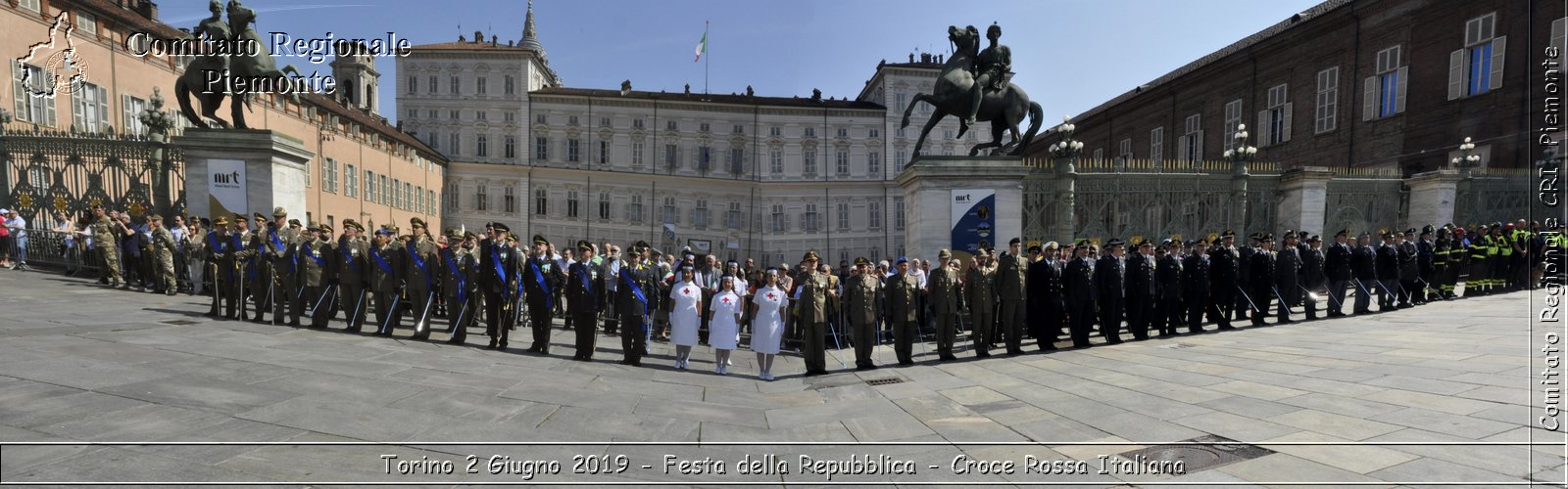 Torino 2 Giugno 2019 - Festa della Repubblica - Croce Rossa Italiana - Comitato Regionale del Piemonte